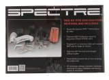 Spectre 05-09 Ford Mustang GT V8-4.6L F/I Air Intake Kit - Polished w/Red Filter thumbnail 3