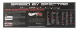 Spectre 05-09 Ford Mustang GT V8-4.6L F/I Air Intake Kit - Polished w/Red Filter thumbnail 8
