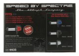 Spectre 05-10 Chrysler 300C V8-5.7/6.1L F/I Air Intake Kit - Polished w/Red Filter thumbnail 3