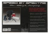 Spectre 05-10 Chrysler 300C V8-5.7/6.1L F/I Air Intake Kit - Polished w/Red Filter thumbnail 4