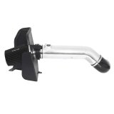 Spectre 09-12 GM Truck V8-4.8/5.3/6.0L F/I Air Intake Kit - Polished w/Black Filter thumbnail 1