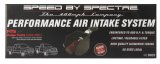 Spectre 94-01 Dodge RAM 1500/2500 V8-5.2/5.9L F/I Air Intake Kit - Polished w/Red Filter thumbnail 9