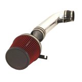 Spectre 96-04 Ford Mustang GT V8-4.6L F/I Air Intake Kit - Clear Anodized w/Red Filter thumbnail 2