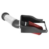 Spectre 99-03 Ford F250/350 V8-7.3L DSL Air Intake Kit - Polished w/Red Filter thumbnail 1
