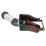 Spectre 99-03 Ford F250/350 V8-7.3L DSL Air Intake Kit - Polished w/Red Filter thumbnail 2