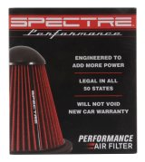 Spectre 14-17 Ford E450 Super Duty 6.8L V10 F/I Replacement Round Tapered Air Filter thumbnail 7