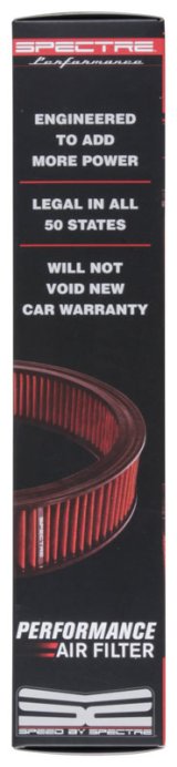 Spectre 1985 Cadillac Seville 5.7L V8 DSL Air Filter 14in. X 3in. - Red thumbnail 3
