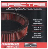 Spectre 1985 Cadillac Seville 5.7L V8 DSL Air Filter 14in. X 3in. - Red thumbnail 7