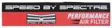 Spectre 1985 Cadillac Seville 5.7L V8 DSL Air Filter 14in. X 3in. - Red thumbnail 9