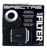Spectre Adjustable Conical Air Filter 5-1/2in. Tall (Fits 3in. / 3-1/2in. / 4in. Tubes) - Black thumbnail 4