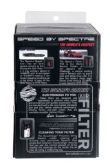 Spectre Adjustable Conical Air Filter 2-1/2in. Tall (Fits 3in. / 3-1/2in. / 4in. Tubes) - Black thumbnail 5