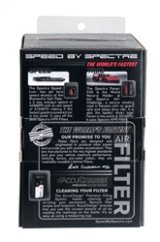 Spectre Adjustable Conical Air Filter 2-1/2in. Tall (Fits 3in. / 3-1/2in. / 4in. Tubes) - Black thumbnail 6