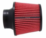 Spectre Conical Air Filter / Round Tapered 3in. - Red thumbnail 3