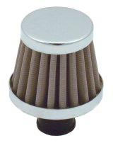 Spectre Breather Filter 10mm Flange / 2in. OD / 1-3/4in. Height - Stainless Steel thumbnail 1