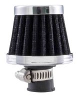 Spectre Breather Filter 10mm Flange / 2in. OD / 1-3/4in. Height - Black thumbnail 1