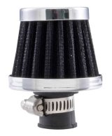 Spectre Breather Filter 10mm Flange / 2in. OD / 1-3/4in. Height - Black thumbnail 2