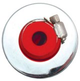 Spectre Breather Filter 10mm Flange / 2in. OD / 1-3/4in. Height - Red thumbnail 4