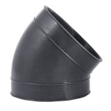 Spectre Coupler 4in. Elbow / 45 Degree - Black thumbnail 1