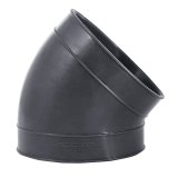 Spectre Coupler 4in. Elbow / 45 Degree - Black thumbnail 2