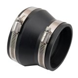 Spectre Coupler/Reducer 4in. to 3in. (PVC) - Black thumbnail 1