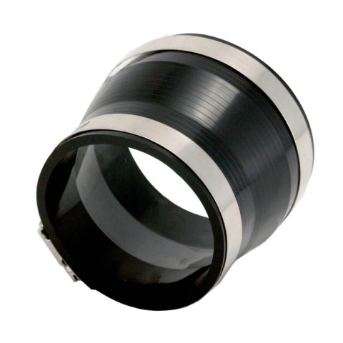 Spectre Coupler/Reducer 3.5in. to 3in. (PVC) - Black thumbnail 1