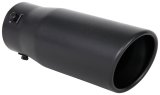 Spectre Exhaust Tip 3-1/2in. OD / Slant - Black thumbnail 1
