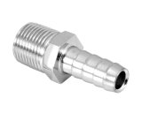 Spectre Fuel Fitting 3/8in. Hose Barb NPT Threads - Chrome thumbnail 1