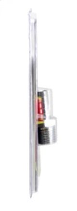 Spectre Fuel Fitting 3/8in. Hose Barb NPT Threads - Chrome thumbnail 4