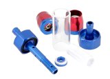 Spectre Pro-Plumbing Fuel Filter 3/8in. - Red/Blue thumbnail 1
