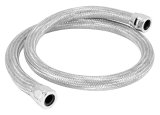 Spectre Stainless Steel Flex Heater Hose Kit 5/8in. Diameter - 4ft. Chrome thumbnail 2