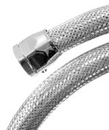 Spectre Stainless Steel Flex Heater Hose Kit 5/8in. Diameter - 4ft. Chrome thumbnail 5