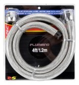 Spectre Stainless Steel Flex Heater Hose Kit 5/8in. Diameter - 4ft. Chrome thumbnail 9