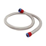 Spectre Stainless Steel Flex Heater Hose Kit 5/8in. Diameter - 4ft. Red/Blue thumbnail 1