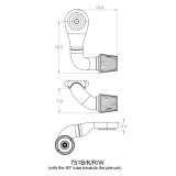 Spectre Plenum Kit (Low) w/Passenger Side 45/90 Degree Tube thumbnail 4