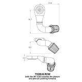 Spectre Plenum Kit Low w/Driver Side 45/90 Degree Tube thumbnail 3