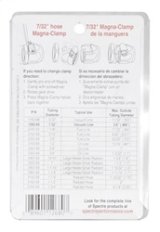 Spectre Magna-Clamp Hose Clamps 7/32in. (2 Pack) - Chrome thumbnail 6
