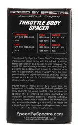 Spectre 86-95 GM 4.3L/5.0L/5.7L Throttle Body Injection Spacer thumbnail 9