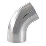 Spectre Universal Tube Elbow 3in. OD / 60 Degree Mandrel - Aluminum thumbnail 1