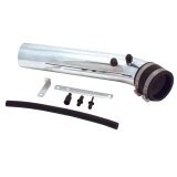 Spectre Universal Intake Tube Kit 3in. - Aluminum thumbnail 1