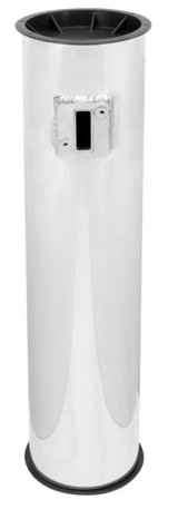 Spectre Universal Tube 4in. OD x 18in. Length w/MAFS Mount - Aluminum thumbnail 2