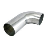 Spectre Universal Tube Elbow 4in. OD x 6in. Length / 90 Degree - Aluminum thumbnail 2