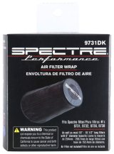 Spectre Universal Pre-Filter Wrap 6.125in. x 9.125in. - Black thumbnail 5
