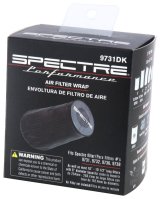 Spectre Universal Pre-Filter Wrap 6.125in. x 9.125in. - Black thumbnail 7