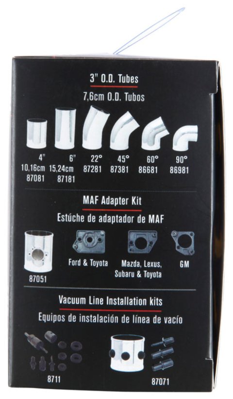 Spectre Universal Pre-Filter Wrap 6in. x 6.125in. - Black thumbnail 4