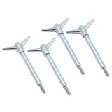 Spectre 3.5in. Length 1/4in.-20 Threading Valve Cover Bolt Set Y-Wing - 4 Pack thumbnail 1