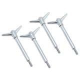 Spectre 3.5in. Length 1/4in.-20 Threading Valve Cover Bolt Set Y-Wing - 4 Pack thumbnail 2