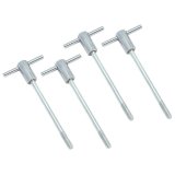 Spectre Chevy Center Bolt Valve Cover Bolt Set T-Bar - Chrome 4 Pack thumbnail 2