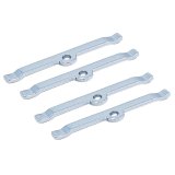 Spectre BB Chevy Valve Cover Spreader Bar Kit SB Chevy - Chrome thumbnail 1