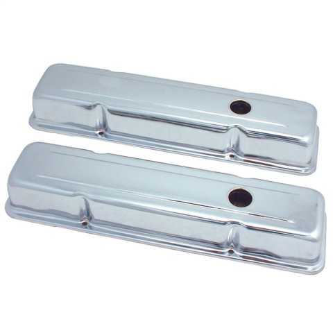 Spectre SB Chevy Short Valve Cover Set - Chrome thumbnail 2