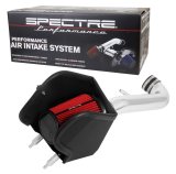 Spectre 2018 Jeep Wrangler V6-3.6L F/I Air Intake Kit - Polished w/Red Filter thumbnail 4